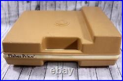 Vintage 1978 Fisher Price Phonograph Portable Record Player 33 & 45 RPM #825