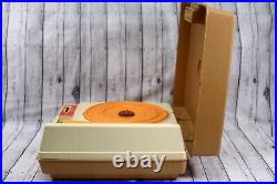 Vintage 1978 Fisher Price Phonograph Portable Record Player 33 & 45 RPM #825