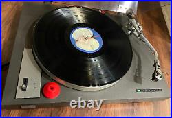 Vintage 1978 Sansui SR-222 Turntable Record Player Tested New Belt / Mat