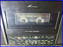 Vintage 1980s Panasonic SG-J500L Record Player Radio Cassette Tape New Stylus