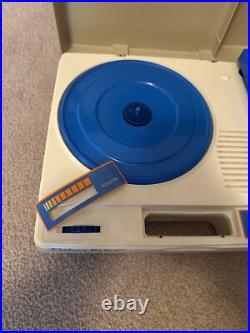 Vintage 1984 Fisher Price Phonograph Record & Cassette Tape Player Box Work READ Vintage 1984 Fisher Price Phonograph Record & Cassette Tape Player Box Work READ