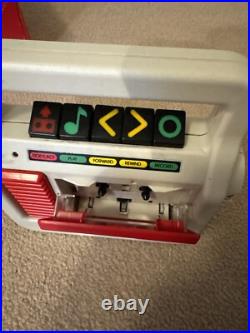 Vintage 1984 Fisher Price Phonograph Record & Cassette Tape Player Box Work READ Vintage 1984 Fisher Price Phonograph Record & Cassette Tape Player Box Work READ