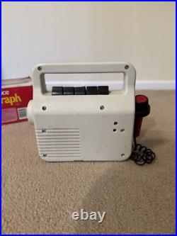 Vintage 1984 Fisher Price Phonograph Record & Cassette Tape Player Box Work READ Vintage 1984 Fisher Price Phonograph Record & Cassette Tape Player Box Work READ