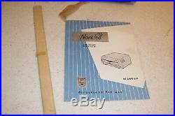 Vintage 50's 60's Nos Norelco Car 45rpm Record Player Germany Orig Gm Ford Mopar