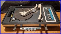 Vintage ARVIN Portable Sterephonic Turntable Stereo Record Player (Tested)