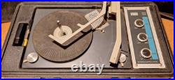 Vintage ARVIN Portable Sterephonic Turntable Stereo Record Player (Tested)