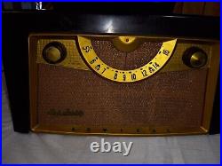 Vintage Admiral RC600 Hi-FI Record Player Changer Phonograph and Radio 5D32