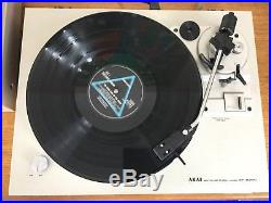 Vintage Akai AP-B20C Semi Automatic Turntable Record Player Vinyl LP Silver Hifi