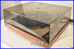Vintage BIC Record Player Vinyl Turntable Belt Drive 980 -READ