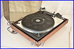 Vintage BIC Record Player Vinyl Turntable Belt Drive 980 -READ