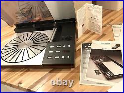 Vintage B&o Bang Olufsen Denmark Beogram 8000 Turntable Record Player
