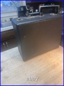 Vintage Birch Model 30 Phonograph Record Player Hand Crank, Working