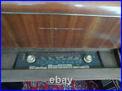Vintage Blaupunkt Tube stereo Record Player short wave radio