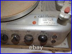 Vintage CALIFONE 16VP2-9 Portable Record PlayerYale School Of MusicJensen P12S Vintage CALIFONE 16VP2-9 Portable Record PlayerYale School Of MusicJensen P12S