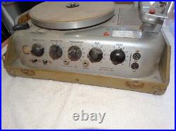 Vintage CALIFONE 16VP2-9 Portable Record PlayerYale School Of MusicJensen P12S Vintage CALIFONE 16VP2-9 Portable Record PlayerYale School Of MusicJensen P12S