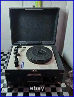 Vintage Califone 1010AV 3-Speed Phonograph Record Player Turns On