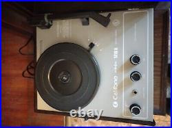 Vintage Califone 1410K 4 Speed Solid State Phonograph Record Player