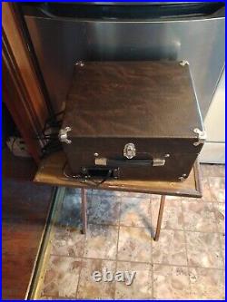 Vintage Califone 1410K 4 Speed Solid State Phonograph Record Player
