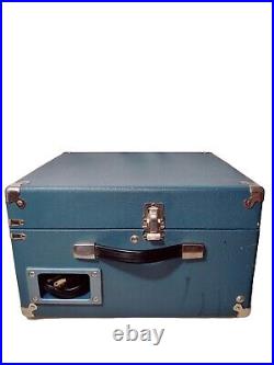 Vintage Califone 1420K Portable Phonograph Vinyl Record Turntable Player Works