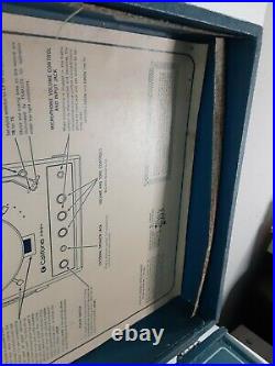 Vintage Califone 1430K Record Player Turntable Works