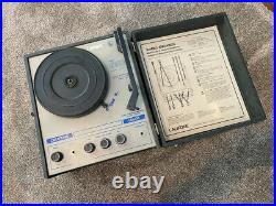 Vintage Califone 1445 K portable record player Tested and working