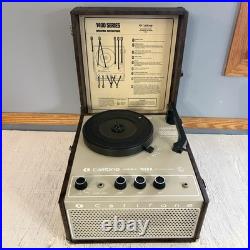 Vintage Califone #1450K Portable Record Player Tested Works Great