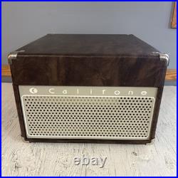 Vintage Califone #1450K Portable Record Player Tested Works Great