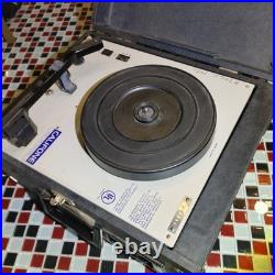 Vintage Califone Phono 1010AV Phonograph 33 45 78 Turntable Record Player