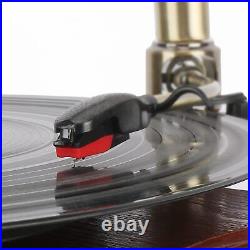 Vintage Classic Retro Phonograph Gramophone Vinyl Record Player Turntable
