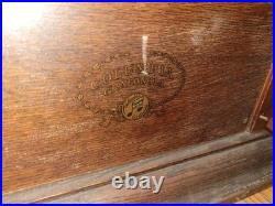 Vintage Columbia Grafonola Wind Up Phonograph UNTESTED Record Player
