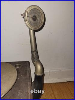 Vintage Columbia Grafonola Wind Up Phonograph UNTESTED Record Player