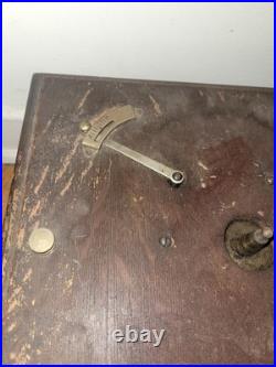 Vintage Columbia Grafonola Wind Up Phonograph UNTESTED Record Player