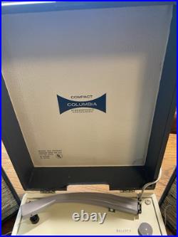 Vintage Columbia Stereophonic Phonograph Model Ph7014t Record Player Turntable