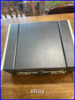 Vintage Columbia Stereophonic Phonograph Model Ph7014t Record Player Turntable