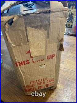 Vintage Columbia Stereophonic Phonograph Model Ph7014t Record Player Turntable