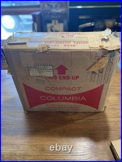 Vintage Columbia Stereophonic Phonograph Model Ph7014t Record Player Turntable