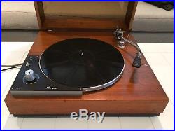 Vintage Compax JH Silcron Audiophile Record Player with Lustre Tonearm-Working