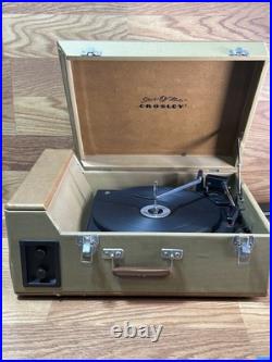 Vintage Crosley Stack-O-Matic CR89 Turntable Record Player Tested Working READ Vintage Crosley Stack-O-Matic CR89 Turntable Record Player Tested Working READ
