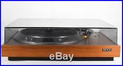 Vintage DENON DP-1250 2 SPEED DIRECT DRIVE TURNTABLE Record Player/Deck Japan