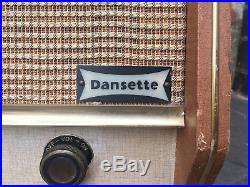 Vintage Dansette Conquest Auto Record Player for Restoration or Display