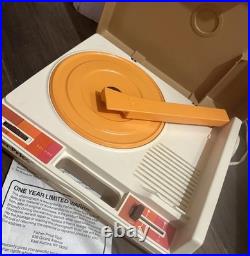 Vintage Fisher-Price Phonograph Record Player 1979 Working Condition