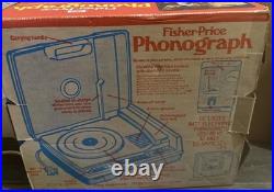 Vintage Fisher-Price Phonograph Record Player 1979 Working Condition