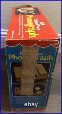 Vintage Fisher-Price Phonograph Record Player 1979 Working Condition