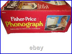 Vintage Fisher-price phonograph record player