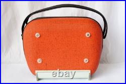 Vintage Franch Teppaz Tourist Record Player Electric/battery Rare Find