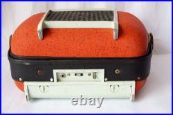Vintage Franch Teppaz Tourist Record Player Electric/battery Rare Find