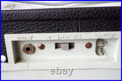 Vintage Franch Teppaz Tourist Record Player Electric/battery Rare Find