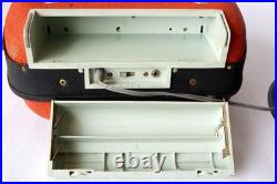 Vintage Franch Teppaz Tourist Record Player Electric/battery Rare Find