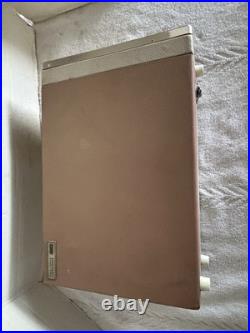 Vintage Fujiya 6 Transistor Radio Phonograph Record Player UNTESTED JAPAN