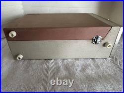 Vintage Fujiya 6 Transistor Radio Phonograph Record Player UNTESTED JAPAN